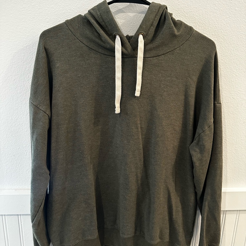 Buffalo David Bitton Olive Green Hoodie